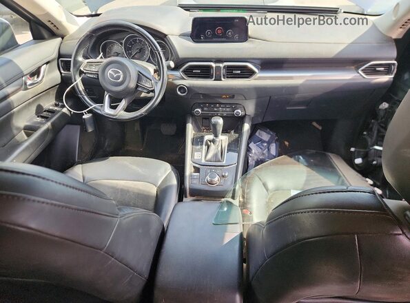 JM3KFBCM3L0772411 2020 MAZDA CX-5 Blue Vista del salpicadero