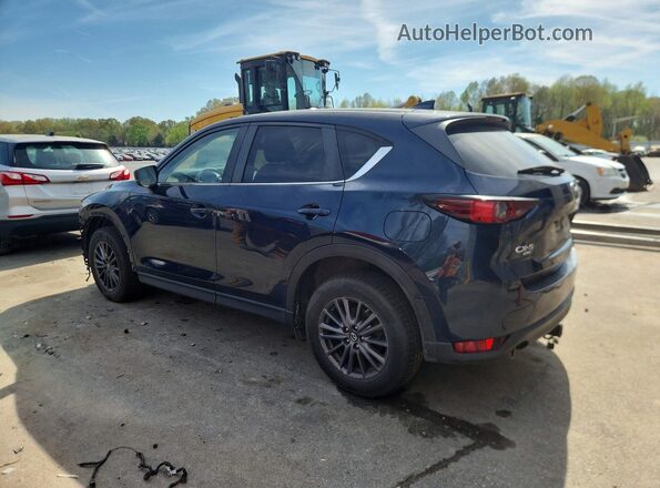 JM3KFBCM3L0772411 2020 MAZDA CX-5 Blue Trasero izquierdo