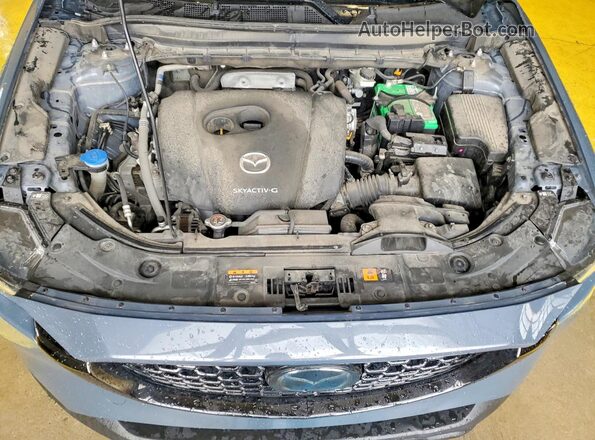 JM3KFBCM3N0548378 2022 MAZDA CX-5 Gray Vista del compartimento del motor