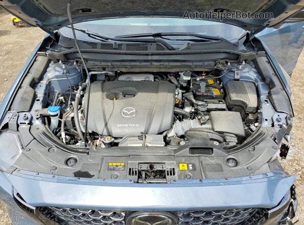 JM3KFBCM3N0646732 2022 MAZDA CX-5 Blue Widok komory silnika