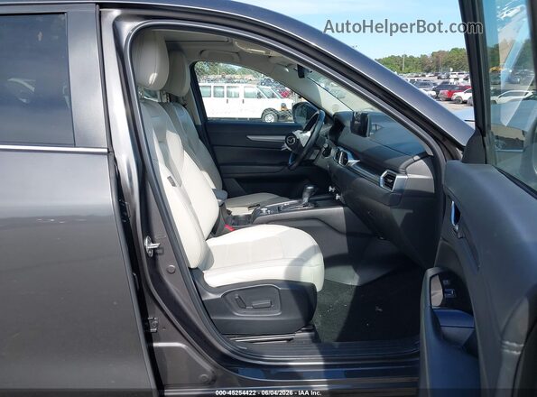 JM3KFBCM3N1593458 2022 MAZDA CX-5 Gray წინა სალონის ხედი
