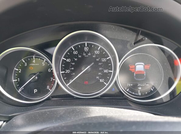 JM3KFBCM3N1593458 2022 MAZDA CX-5 Gray უკანა სავარძლების ხედი