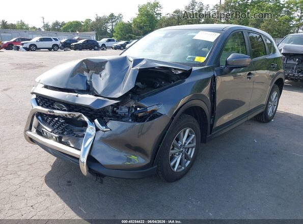 JM3KFBCM3N1593458 2022 MAZDA CX-5 Gray წინა ხედი