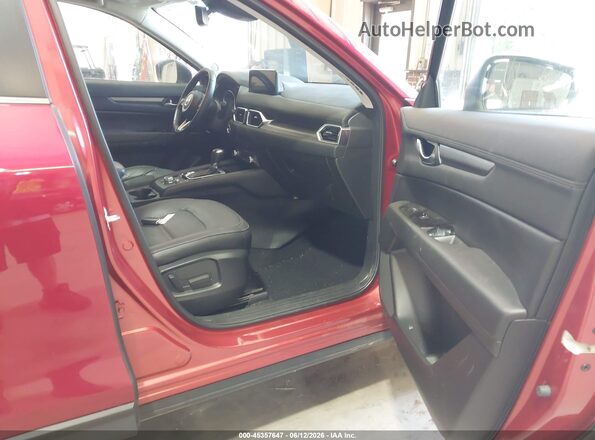 JM3KFBCM3P0182330 2023 MAZDA CX-5 Burgundy წინა სალონის ხედი