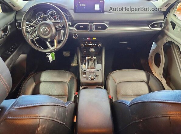 JM3KFBCM3P0237424 2023 MAZDA CX-5 White Dashboard view