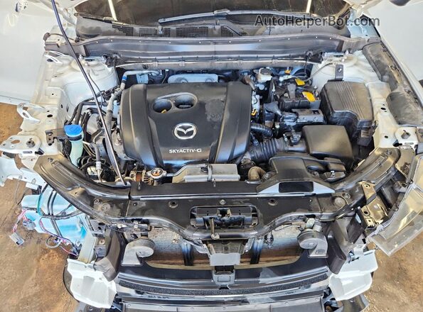 JM3KFBCM3P0237424 2023 MAZDA CX-5 White Engine compartment view