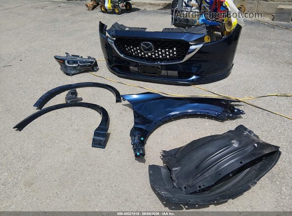 JM3KFBCM3S0795041 2025 MAZDA CX-5 Blue Instrument cluster view