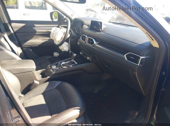 JM3KFBCM4K1629217 2019 MAZDA CX-5 Dark Blue Widok wnętrza z przodu