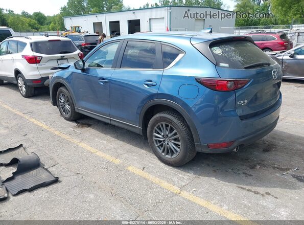 JM3KFBCM4L0730409 2020 MAZDA CX-5 Blue უკანა მარცხენა