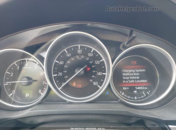 JM3KFBCM4L0730409 2020 MAZDA CX-5 Blue უკანა სავარძლების ხედი