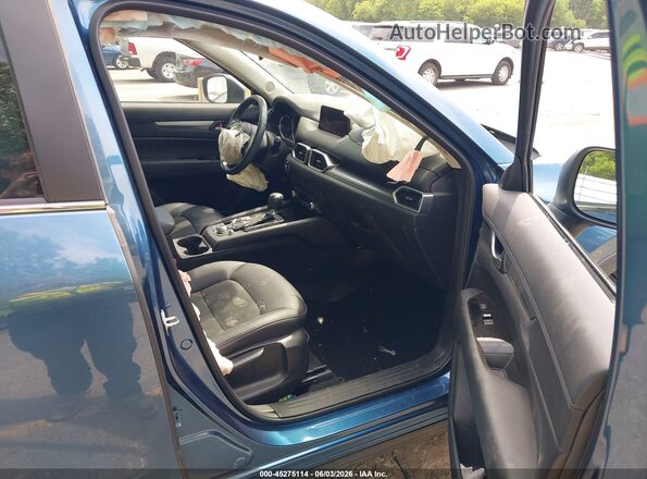 JM3KFBCM4L0730409 2020 MAZDA CX-5 Blue წინა სალონის ხედი