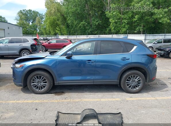 JM3KFBCM4L0730409 2020 MAZDA CX-5 Blue სალონის 360-გრადუსიანი ხედი