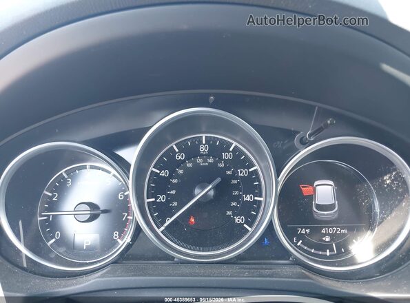 JM3KFBCM4M0442438 2021 MAZDA CX-5 Blue Вид задніх сидінь
