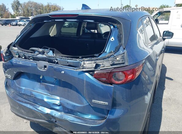 JM3KFBCM4M0442438 2021 MAZDA CX-5 Blue Вид спереду