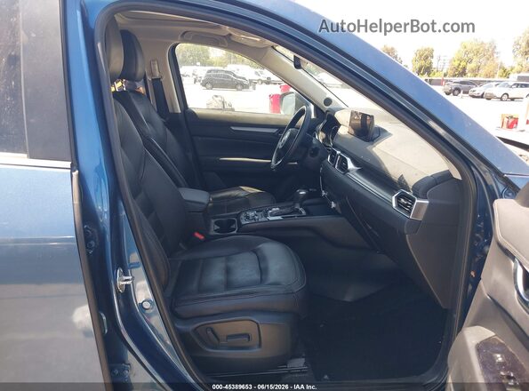 JM3KFBCM4M0442438 2021 MAZDA CX-5 Blue Вид салону спереду