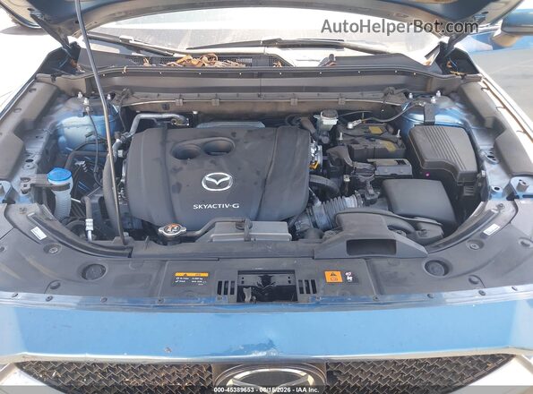 JM3KFBCM4M0442438 2021 MAZDA CX-5 Blue Вид ззаду