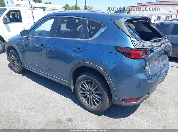 JM3KFBCM4M0442438 2021 MAZDA CX-5 Blue Задня ліва чверть