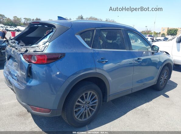 JM3KFBCM4M0442438 2021 MAZDA CX-5 Blue Вид задньої частини салону