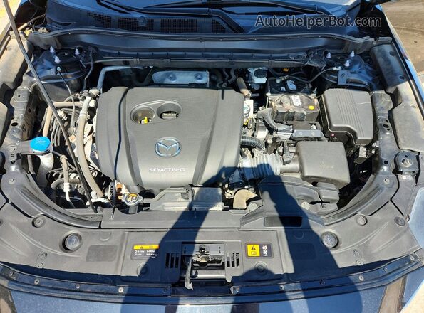 JM3KFBCM4M0484401 2021 MAZDA CX-5 Black Widok komory silnika