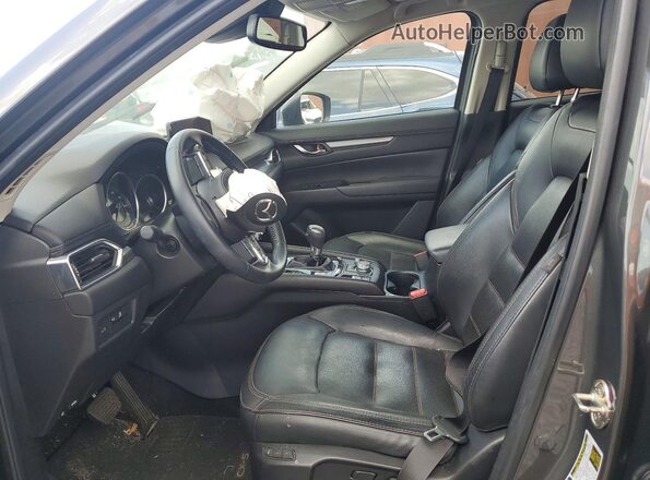 JM3KFBCM4N0561401 2022 MAZDA CX-5 Gray Widok wnętrza z przodu