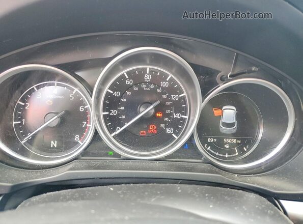 JM3KFBCM4N0561401 2022 MAZDA CX-5 Gray Widok zestawu wskaźników