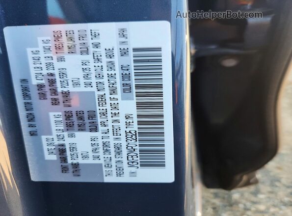 JM3KFBCM4P0132925 2023 MAZDA CX-5 Blue Вид наклейки з VIN-кодом