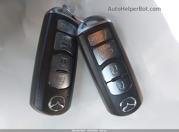 JM3KFBCM5J0446963 2018 MAZDA CX-5 Gray წინა პანელის ხედი