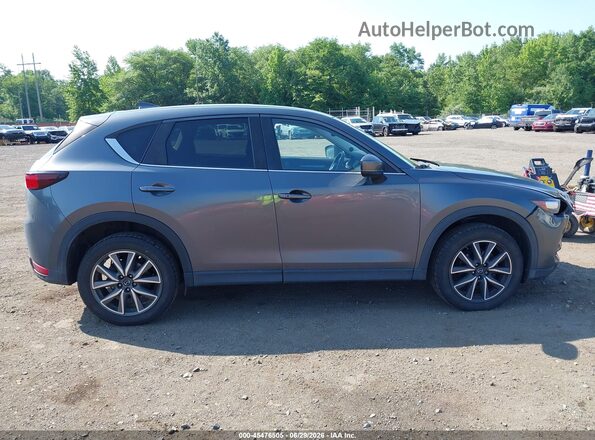 JM3KFBCM5J0446963 2018 MAZDA CX-5 Gray უკანა სალონის ხედი