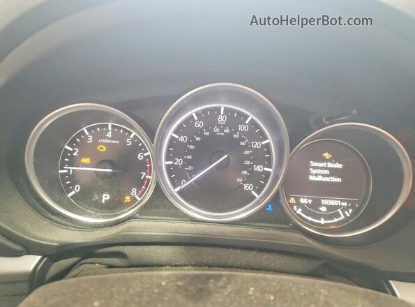 JM3KFBCM5K0524806 2019 MAZDA CX-5 Black Instrument cluster view