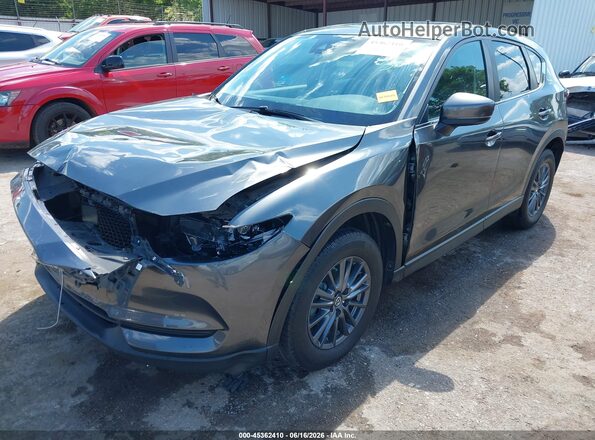 JM3KFBCM5K0673149 2019 MAZDA CX-5 Gray Vista tres cuartos delantera izquierda