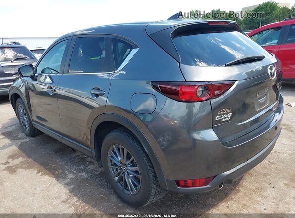 JM3KFBCM5K0673149 2019 MAZDA CX-5 Gray Trasero izquierdo