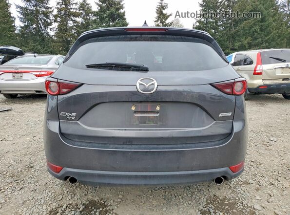 JM3KFBCM5K1627413 2019 MAZDA CX-5 Silver Widok z tyłu
