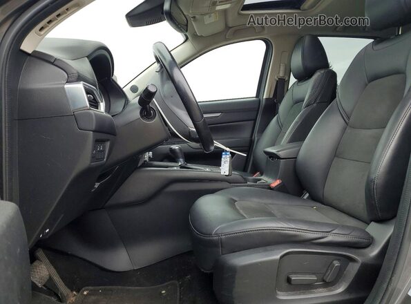 JM3KFBCM5K1627413 2019 MAZDA CX-5 Silver Widok wnętrza z przodu