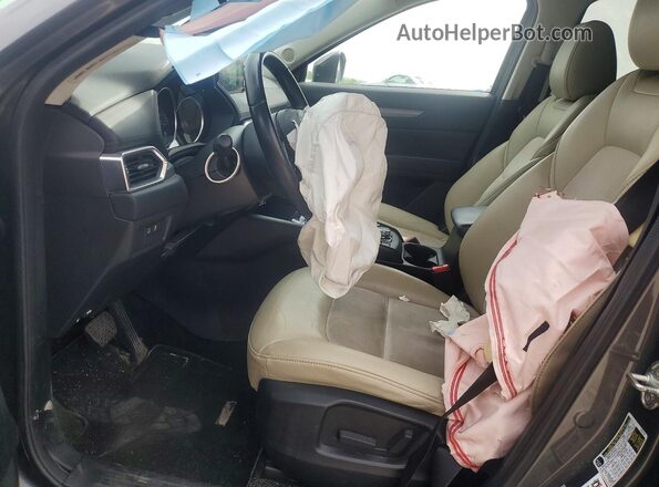 JM3KFBCM5L0784656 2020 MAZDA CX-5 Gray Вид салону спереду