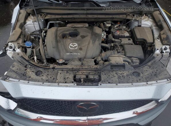 JM3KFBCM5M0345801 2021 MAZDA CX-5 Серебряный Вид задней части салона