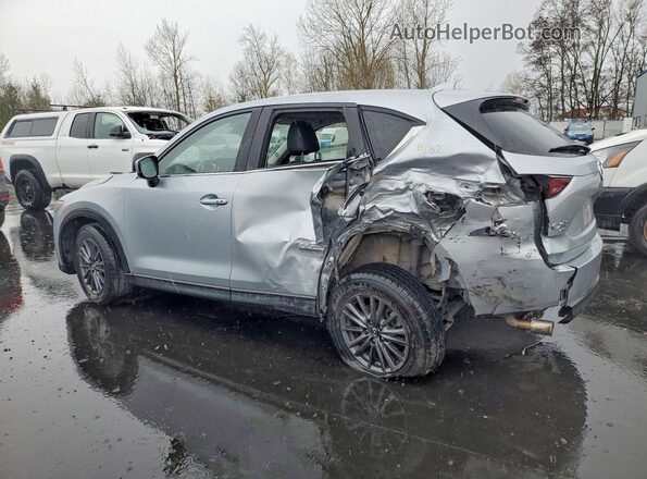 JM3KFBCM5M0345801 2021 MAZDA CX-5 Серебряный Задняя левая четверть