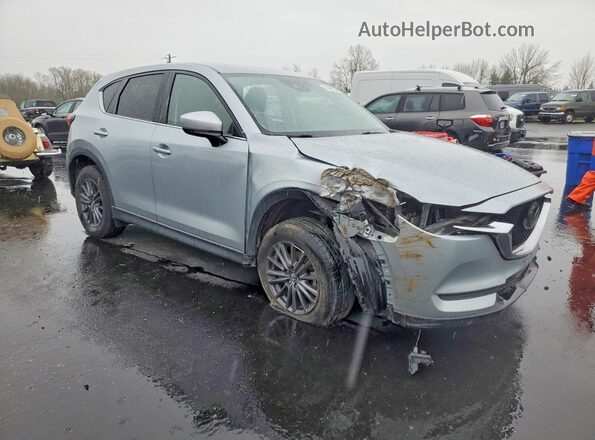 JM3KFBCM5M0345801 2021 MAZDA CX-5 Серебряный Передняя правая четверть