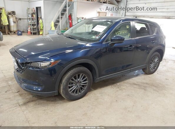 JM3KFBCM5M0354076 2021 MAZDA CX-5 Dark Blue Przód lewy