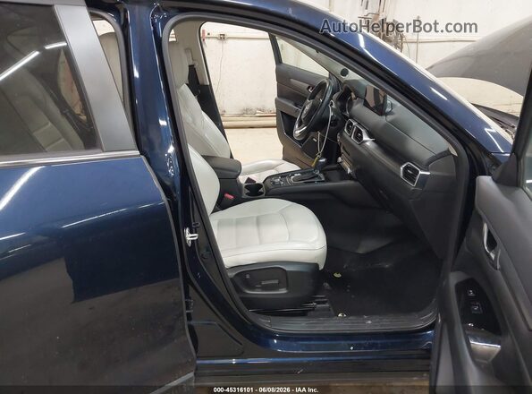 JM3KFBCM5M0354076 2021 MAZDA CX-5 Dark Blue Widok wnętrza z przodu