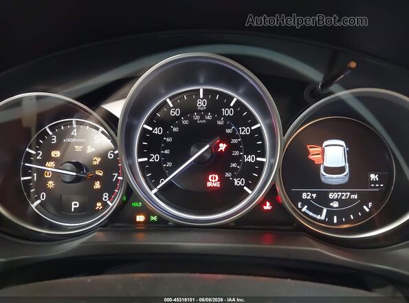 JM3KFBCM5M0354076 2021 MAZDA CX-5 Dark Blue Widok tylnych siedzeń