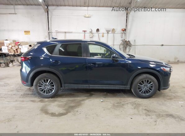 JM3KFBCM5M0354076 2021 MAZDA CX-5 Dark Blue Widok wnętrza z tyłu