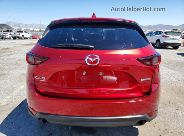 JM3KFBCM5M0445784 2021 MAZDA CX-5 Red უკანა ხედი