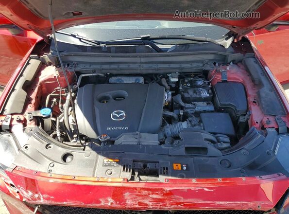 JM3KFBCM5M0445784 2021 MAZDA CX-5 Red უკანა სალონის ხედი