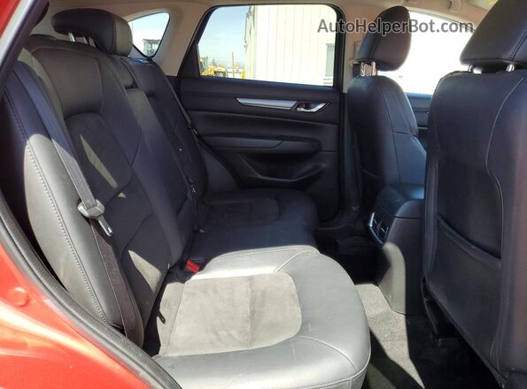 JM3KFBCM5M0445784 2021 MAZDA CX-5 Red უკანა სავარძლების ხედი