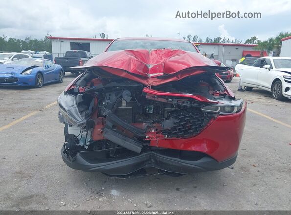 JM3KFBCM5N0577851 2022 MAZDA CX-5 Red Instrument cluster view