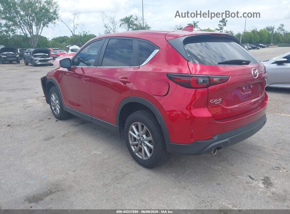 JM3KFBCM5N0577851 2022 MAZDA CX-5 Red Rear left