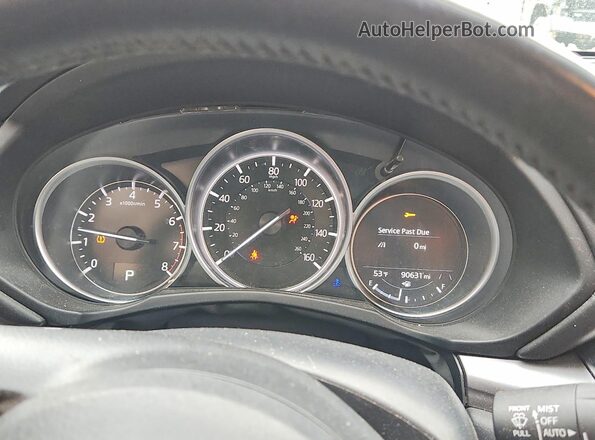 JM3KFBCM5P0140693 2023 MAZDA CX-5 White ხელსაწყოთა პანელის ხედი