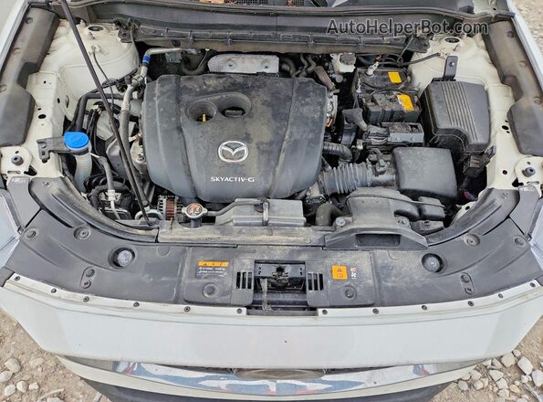 JM3KFBCM5P0140693 2023 MAZDA CX-5 White ძრავის განყოფილების ხედი