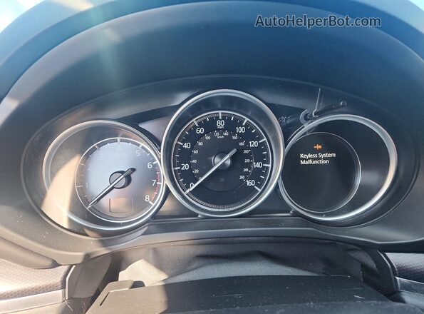 JM3KFBCM5R0398182 2024 MAZDA CX-5 Gray Вид щитка приладів