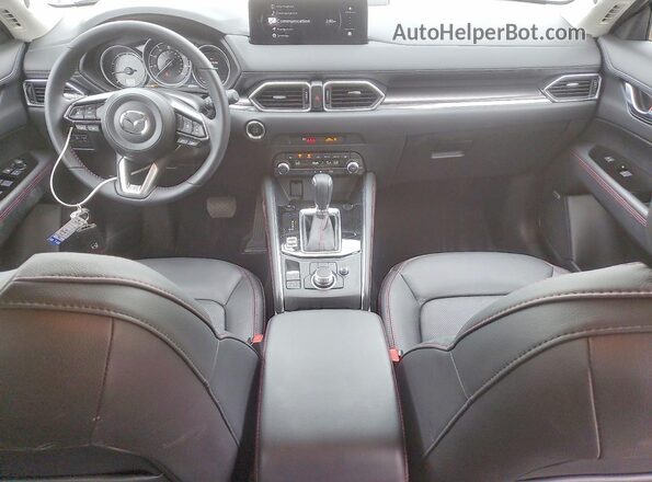 JM3KFBCM5S0710894 2025 MAZDA CX-5 White წინა პანელის ხედი